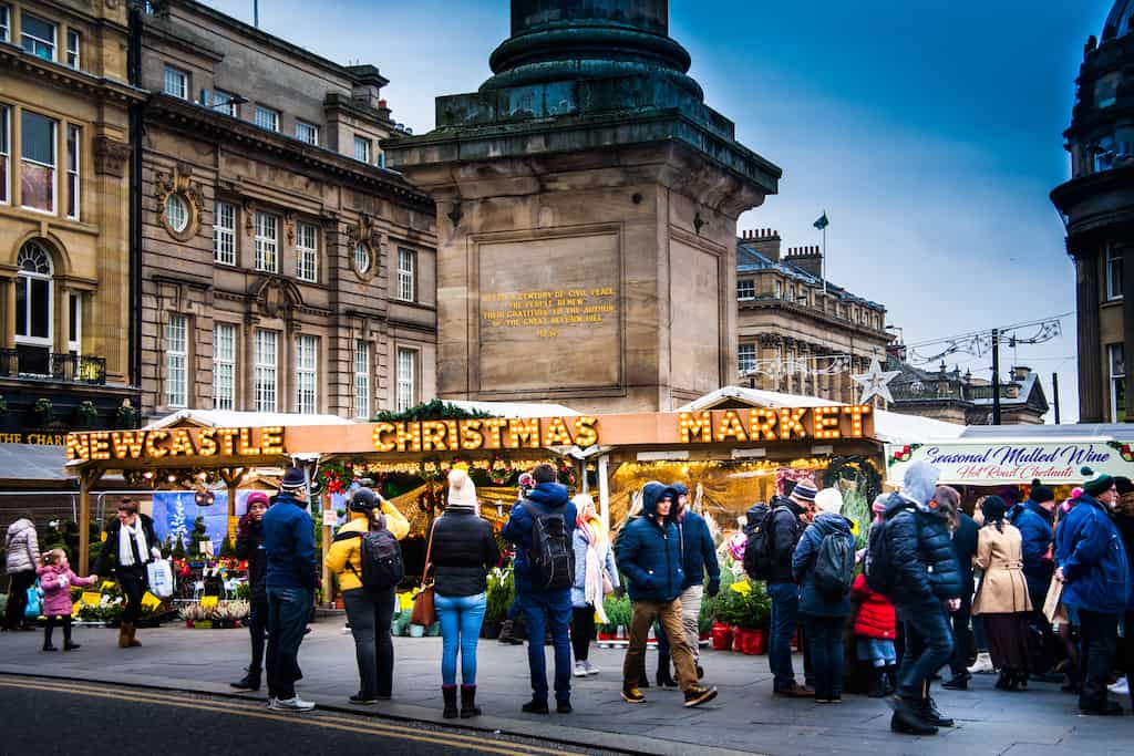the best UK Christmas shopping cities