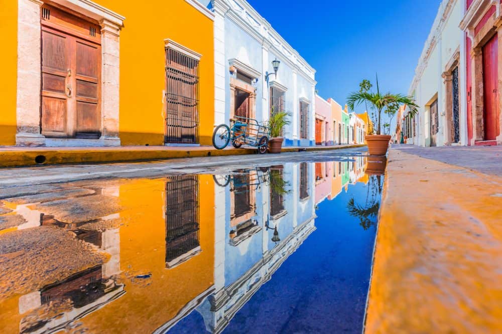 Campeche district in Mexico
