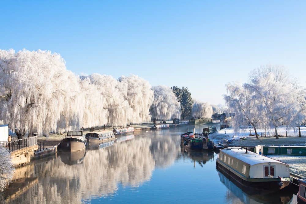 Cambridgeshire in the winter