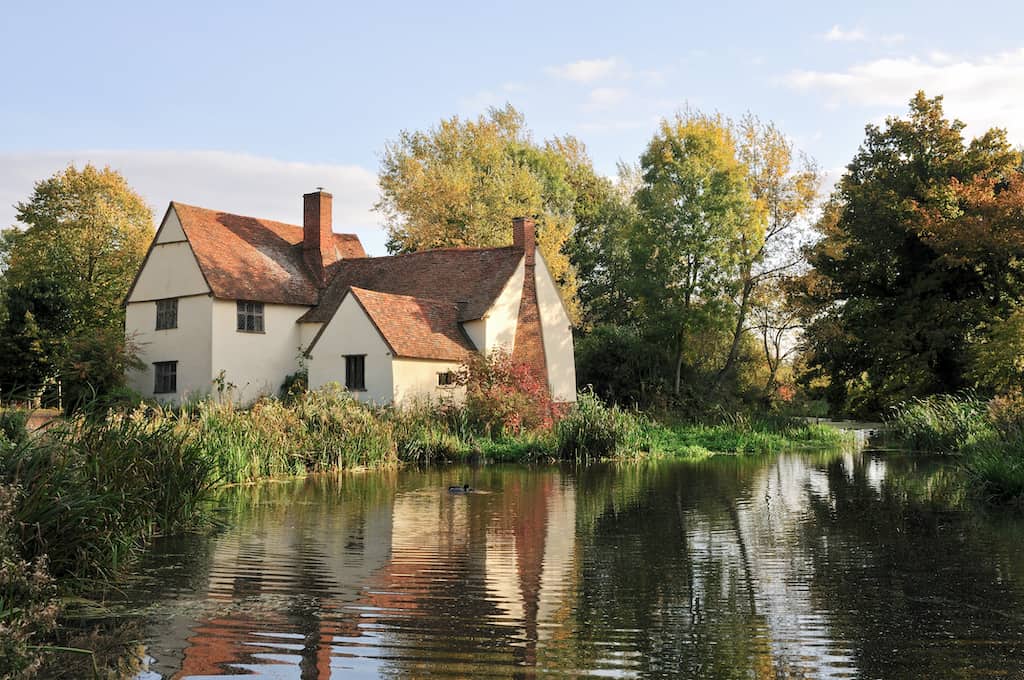 Flatford village - prettiest villages in England