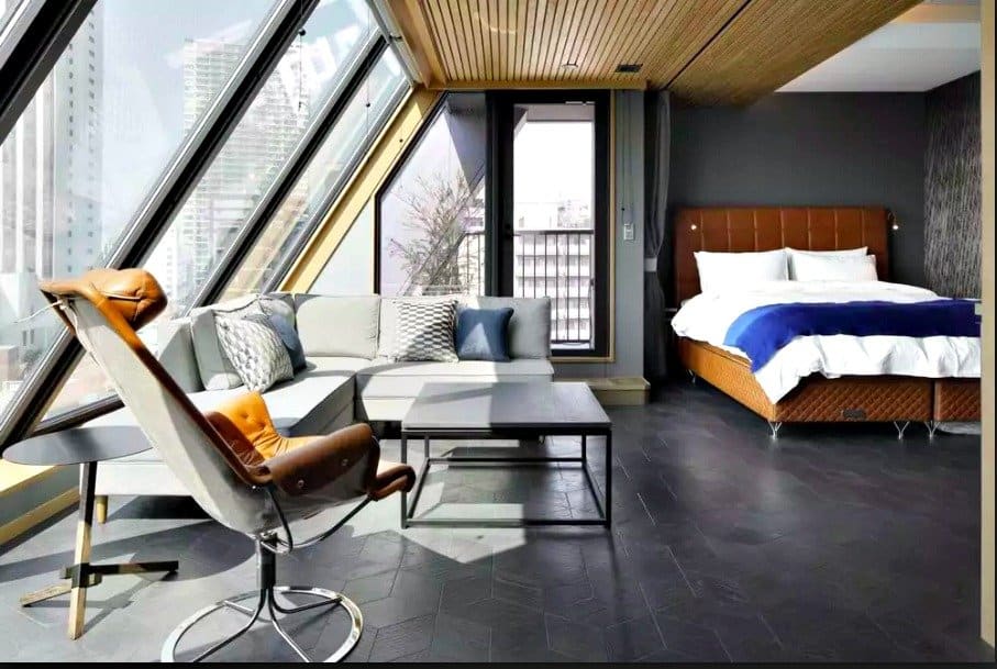 A hip and cool hotel in Tokyo
