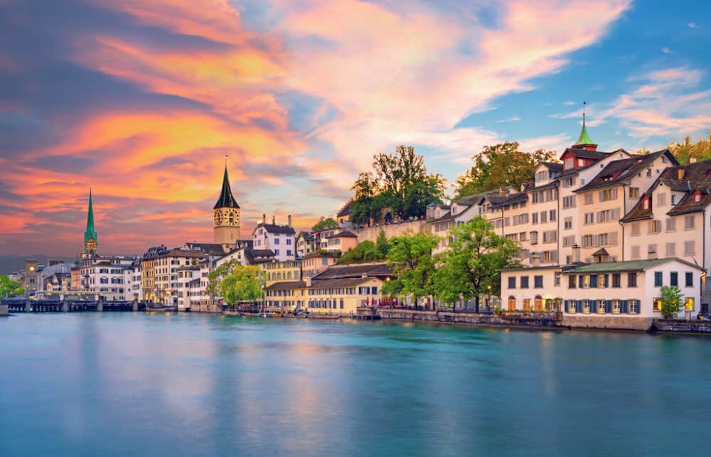 Lake Zurich - best lakes in Europe
