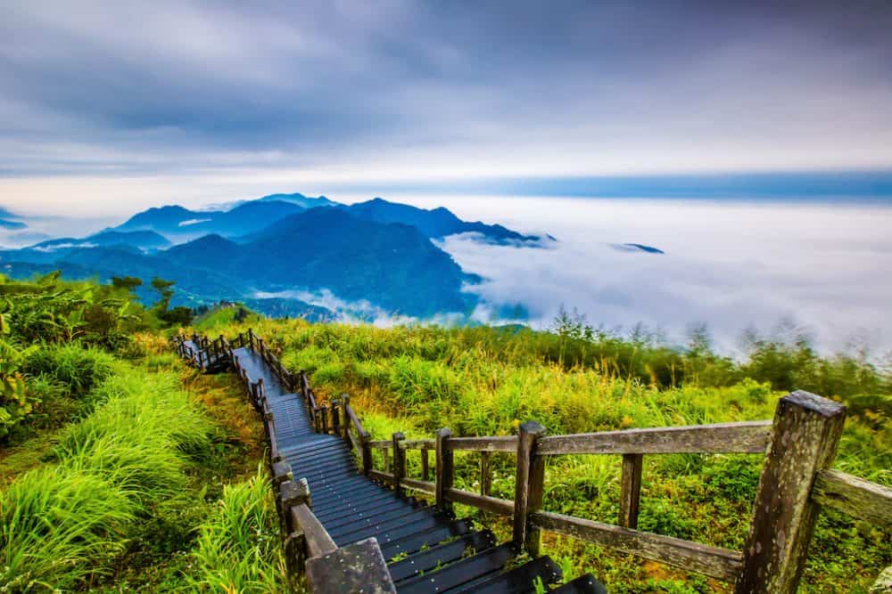 Alishan National Park - great places to visit in Taiwan