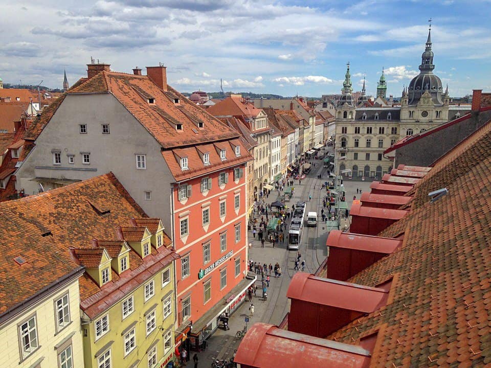 Graz - beautiful cities to visit in Austria