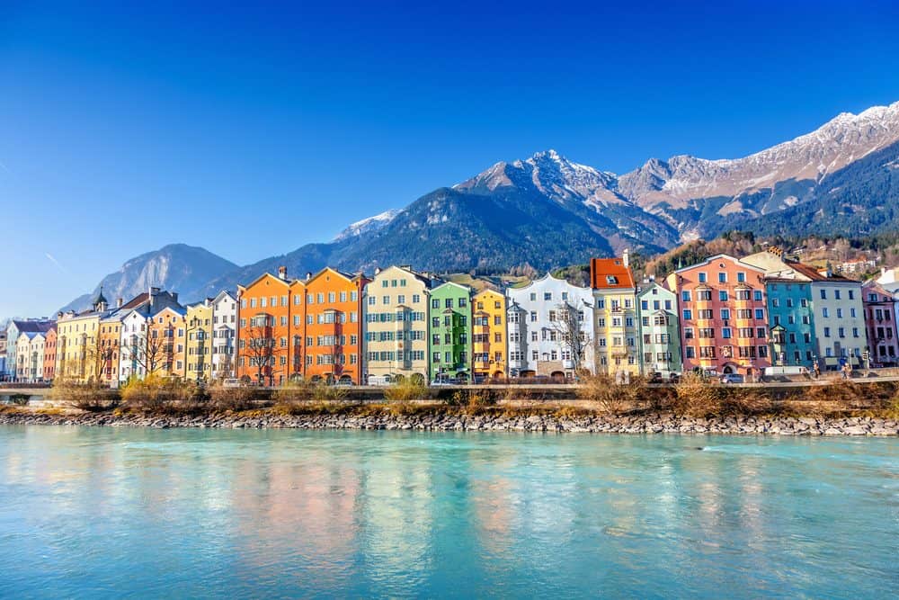 Innsbruck - beautiful places to visit in Alps