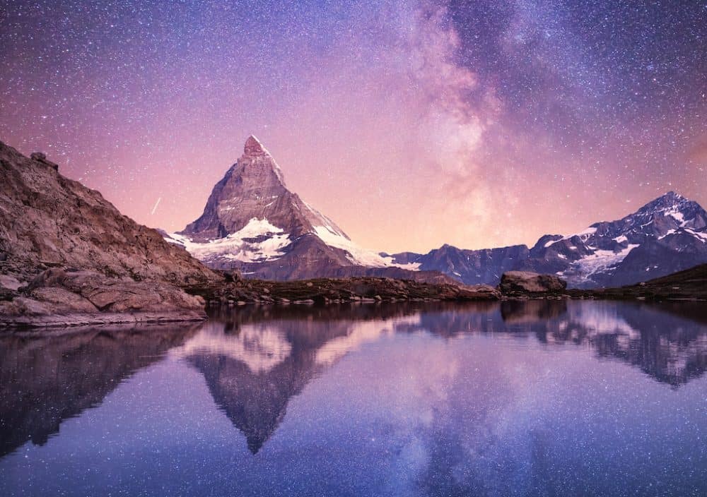 Beautiful Matterhorn and Zermatt