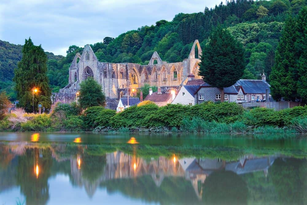 Wye Valley in Wales