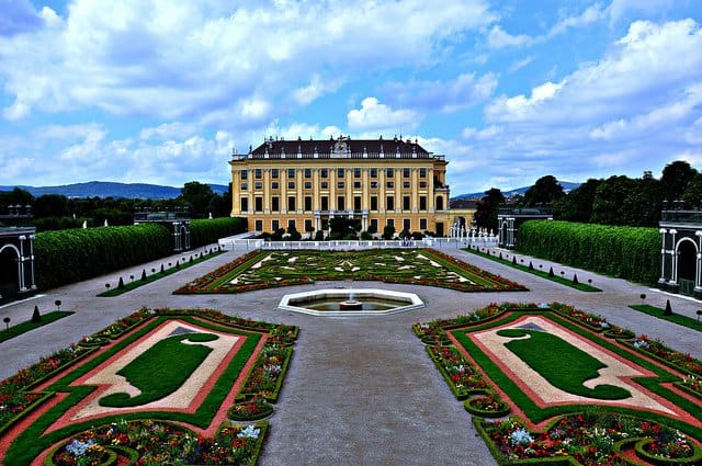 Schonbrunn Palace and gardens