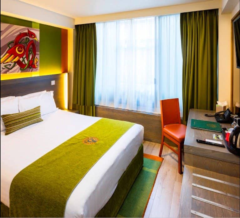 Insider view a bedroom in Temple Bar Inn hotel in Dublin hotel in Dublin