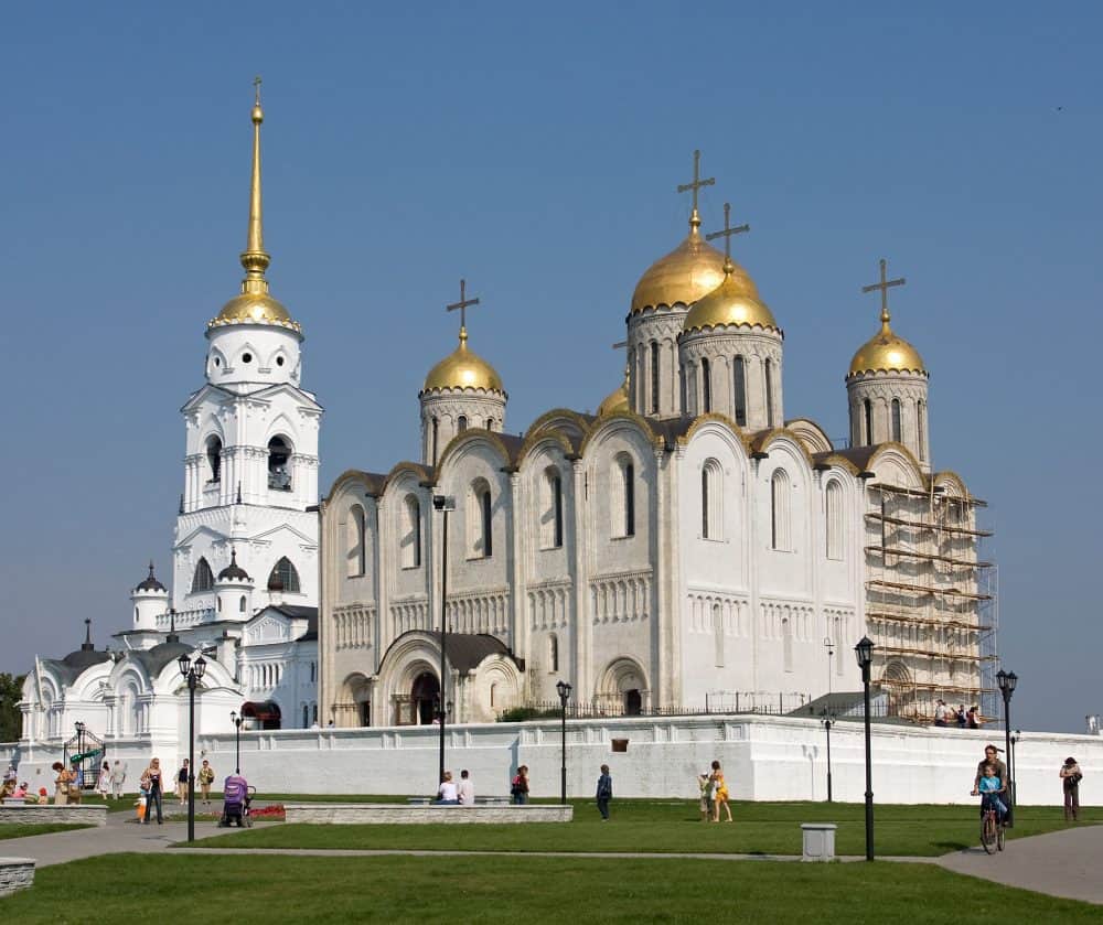 Vladimir - an affluent ancient city of Russia