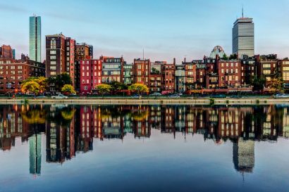 Boston Back Bay Reflection