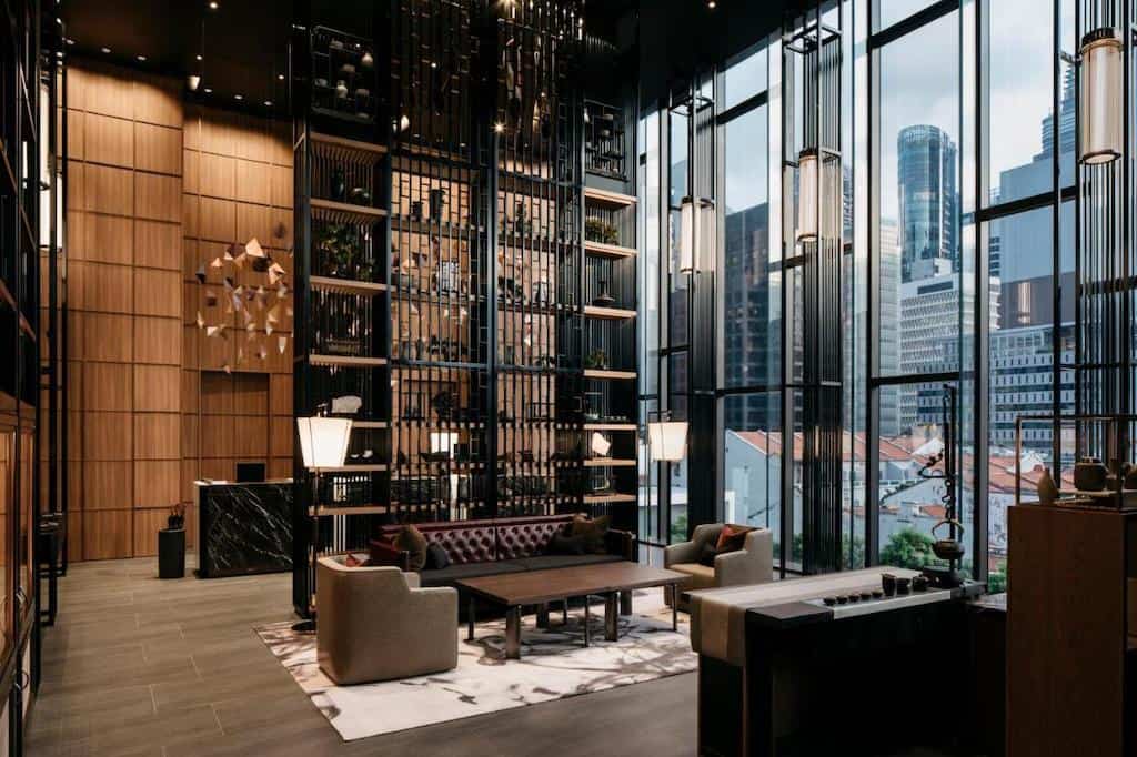 Contemporary hotels in Singapore