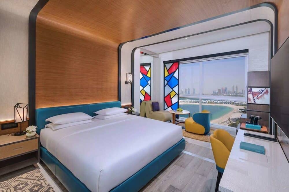 Funky design hotel in Dubai