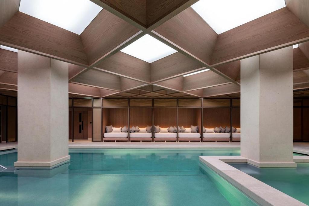 Modern luxury hotel in London