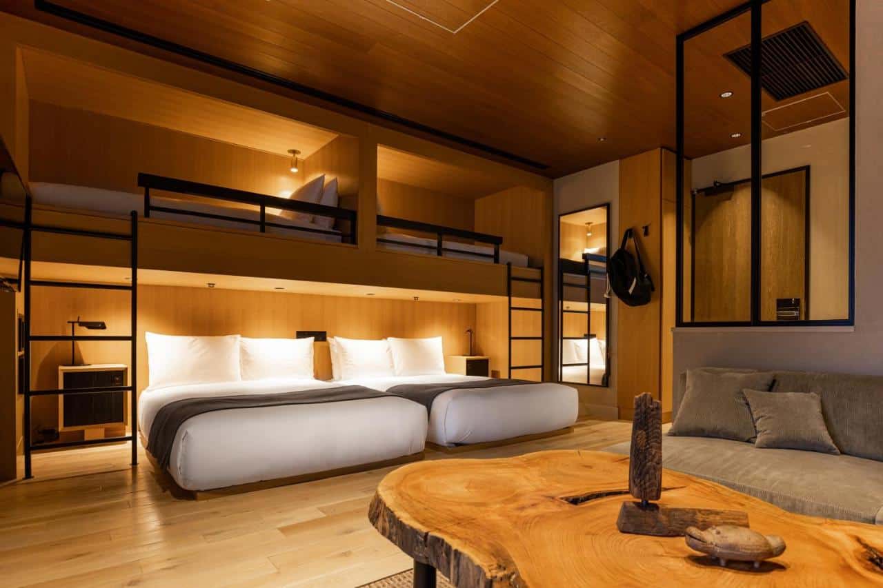 Cool and spacious hotel in Tokyo