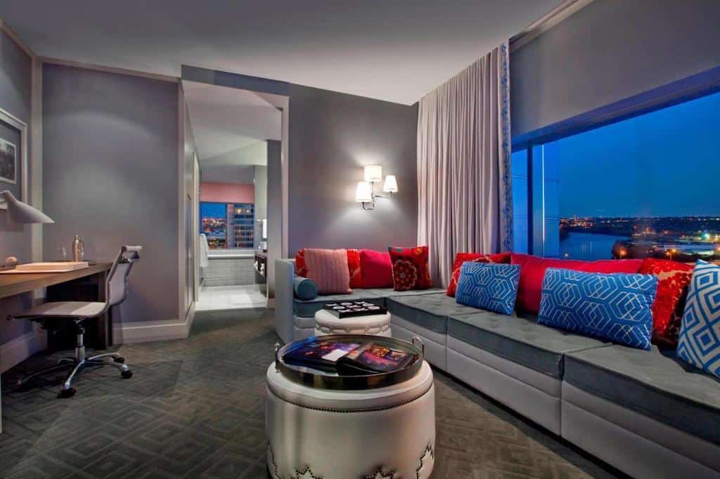 Modern luxury hotel in Austin