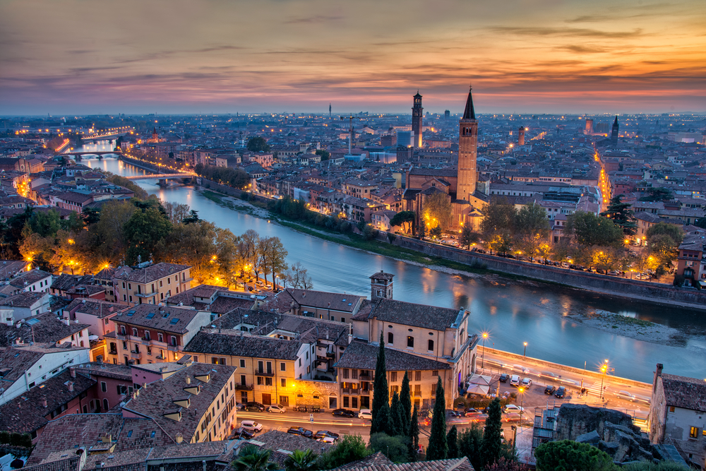 Verona City in Italy