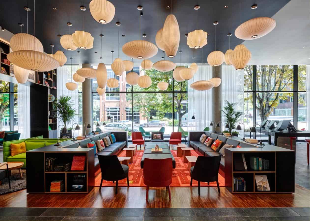 Fun party hotel in Seattle