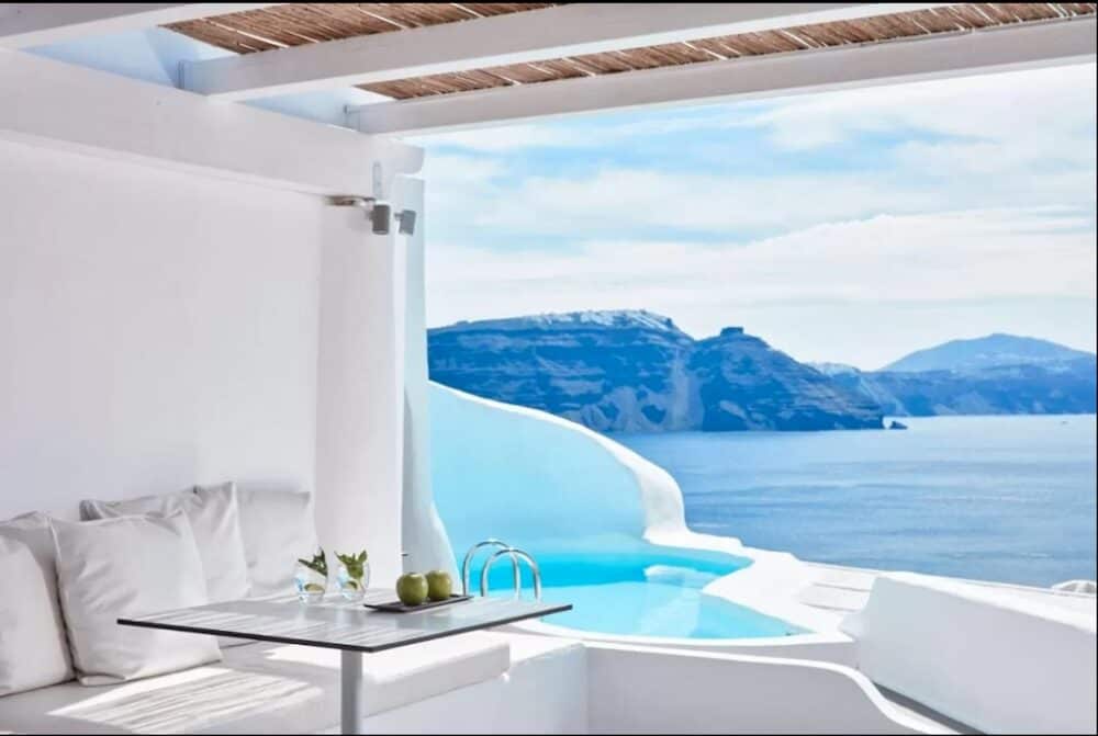 Sexiest hotel in Santorini