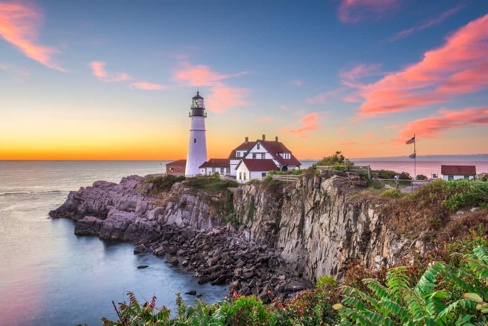 travel spots in maine
