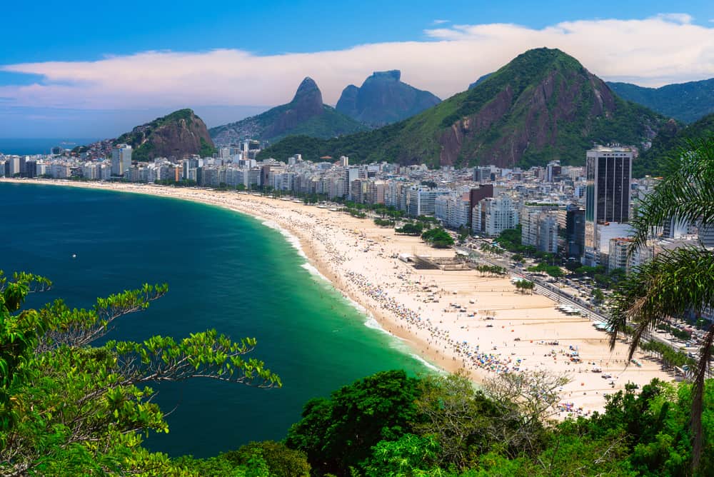 Copacabana beach Brazil