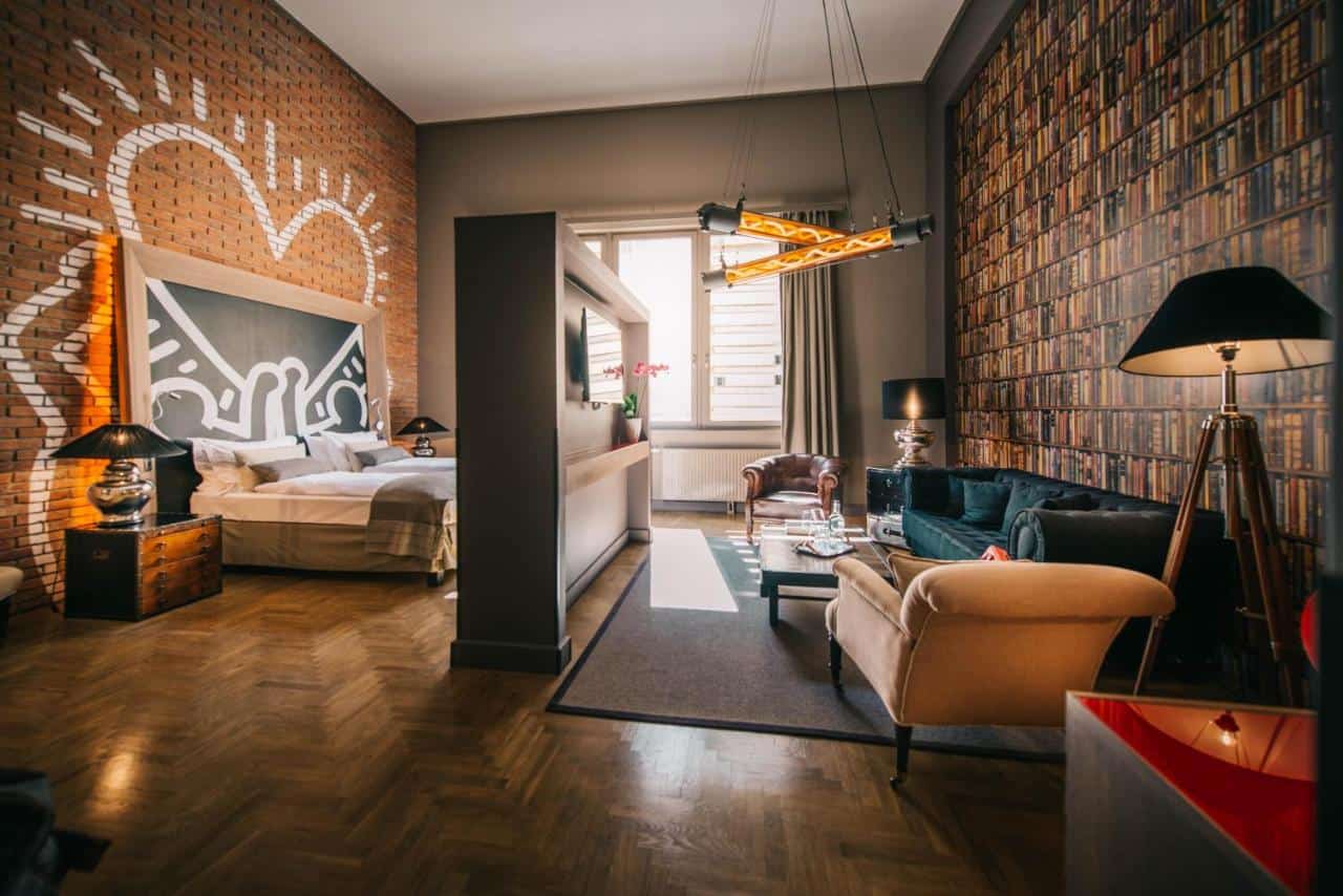 Hip hotel in Budapest