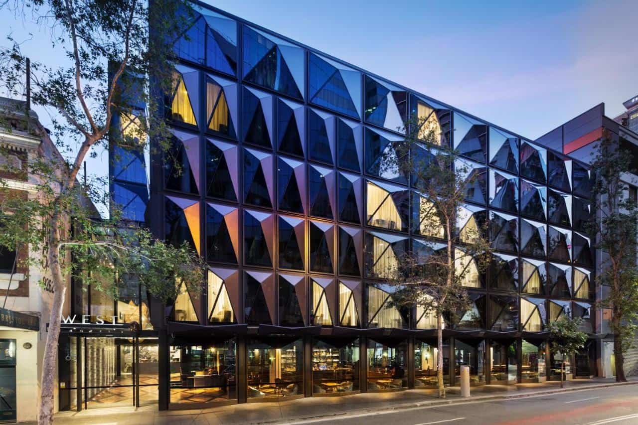 Funky modern hotel in Sydney