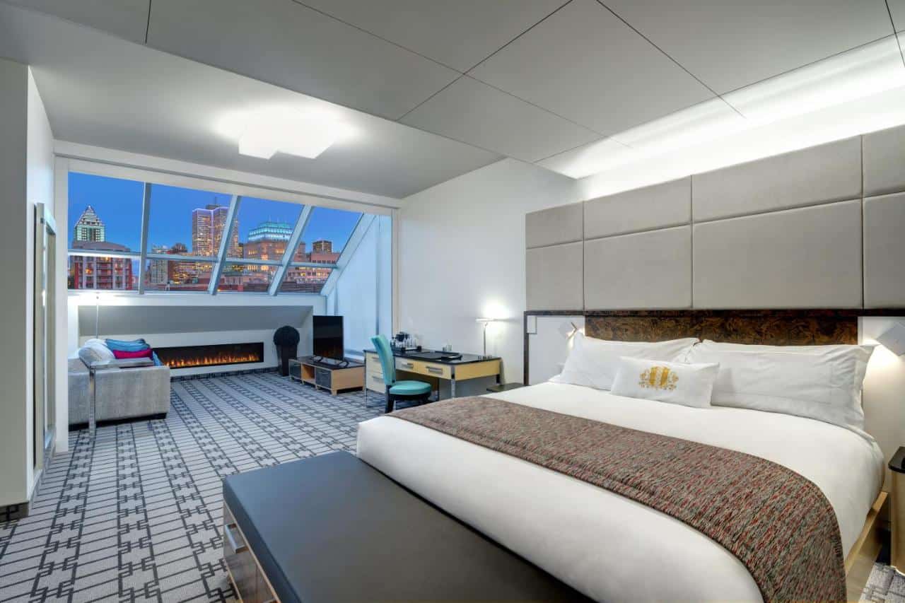 Modern hotel in Montreal