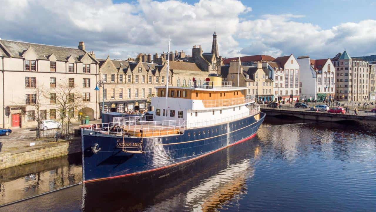 Ocean Mist Leith - an iconic and unusual boat hotel1