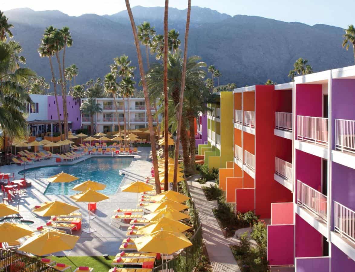 Party hotel in Palm Springs