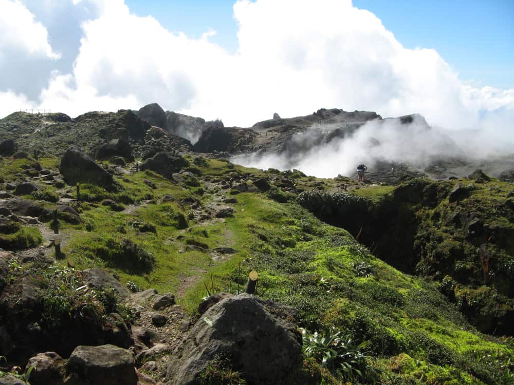 Soufrière Hills. Montserrat