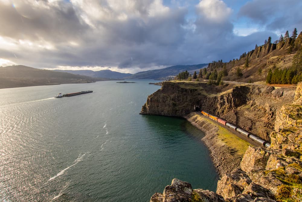 Traveling to Portland by Train