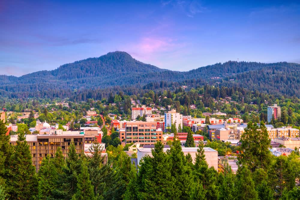 Eugene Oregon - best weekends away from Portland Oregon