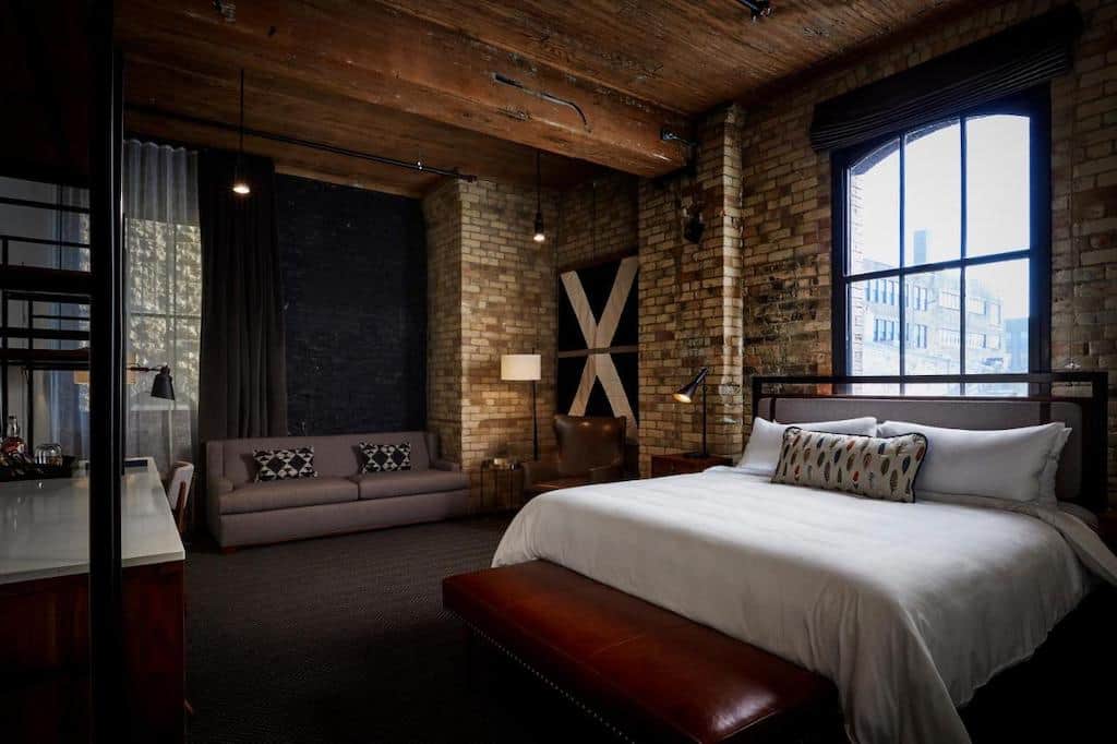 Industrial Chic hotel in Minneapolis