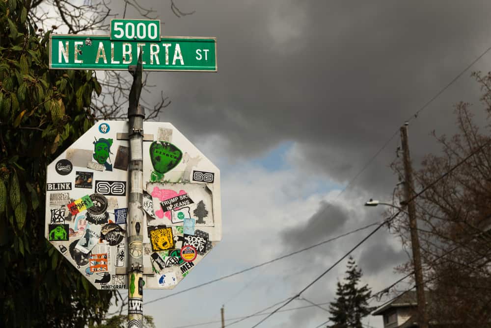 Alberta Street Portland Oregon