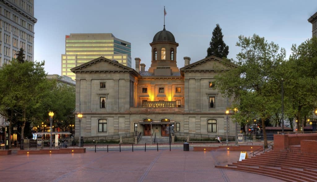 Pioneer Courthouse Square - Portland