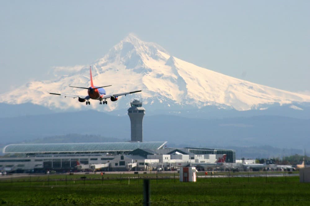 Getting to Portland by a commercial flight