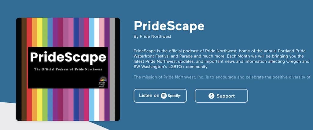 Portland’s PrideScape Podcast