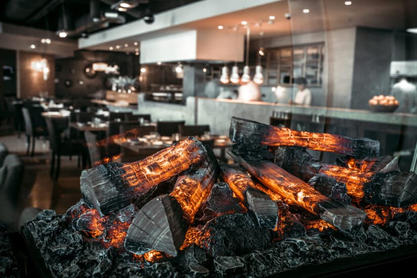 Best restaurants with a fireplace