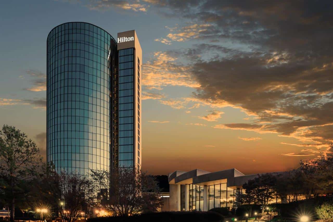 Hilton Memphis - an ultra-chic, lavish and contemporary hotel