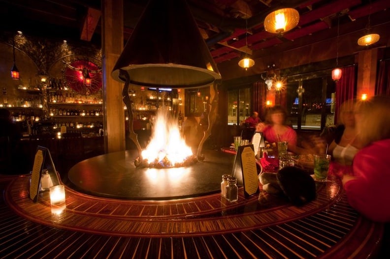 Matador Restaurant Fireplace