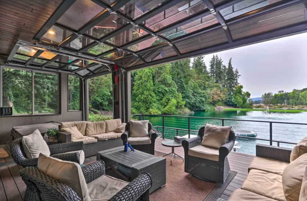 NEW! Luxurious Waterfront Retreat with Private Pond! - Washington1
