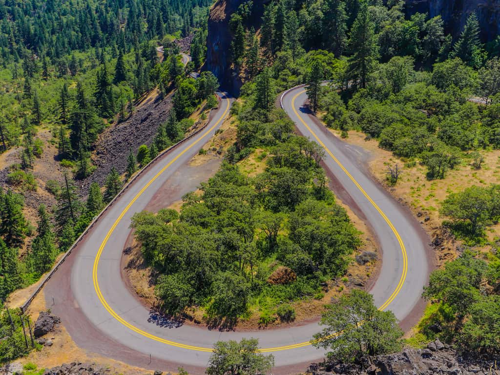 Rowena Crest Viewpoint - Oregon