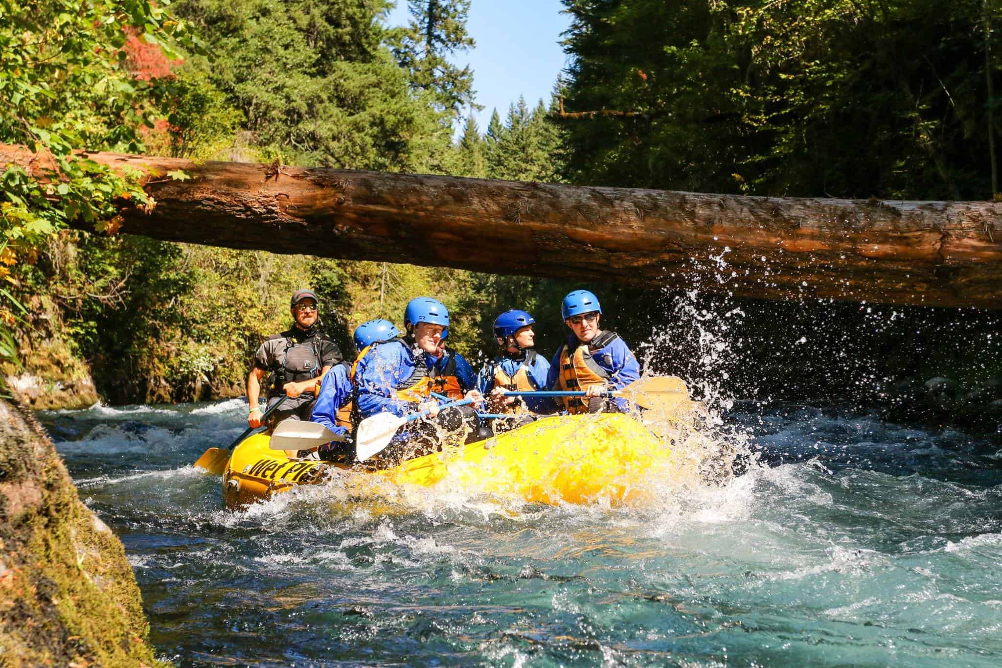Whitewater Wet Planet Rafting Portland