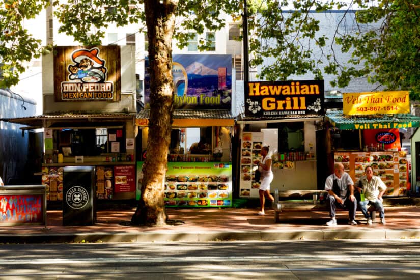 Best Food Cart Pods in Portland Oregon