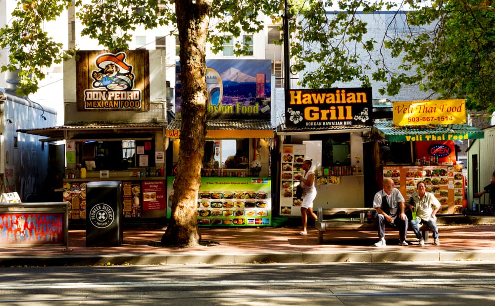 Best Food Cart Pods in Portland Oregon