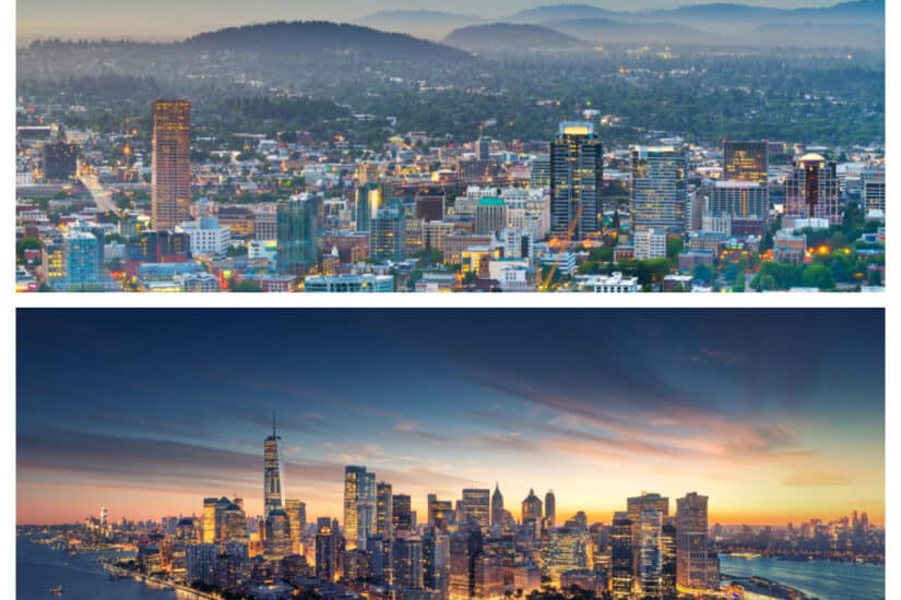 Portland vs. New York - A Living and Travel Comparison