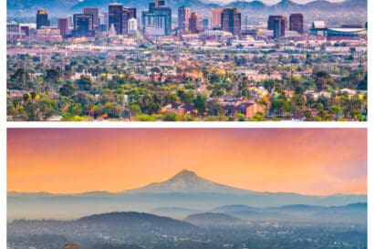 Portland vs. Phoenix - A Living and Travel Comparison