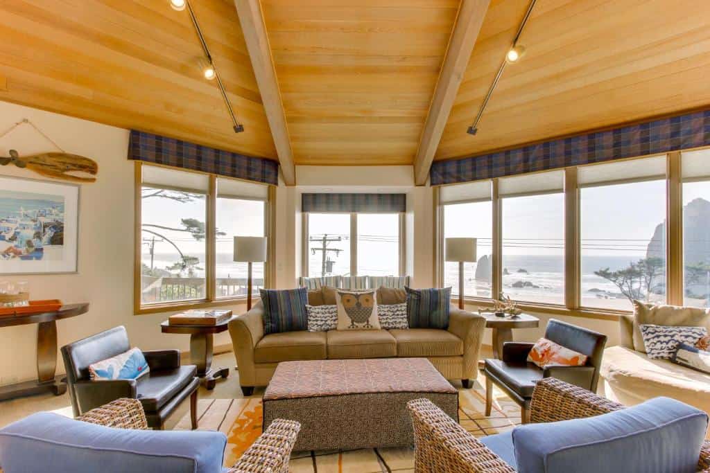 Haystack Views Vacation Rental - one of the most Instagrammable vacation homes in Cannon Beach