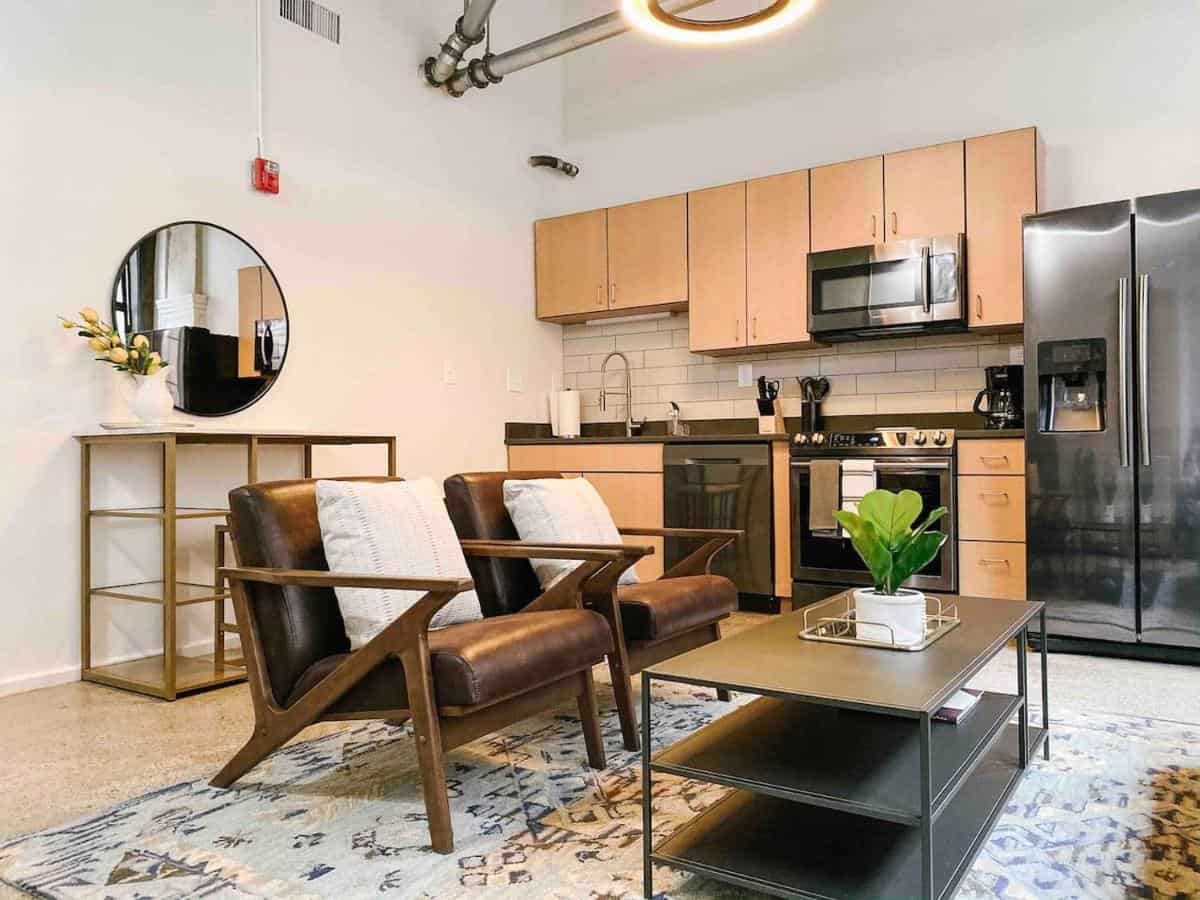 Cozy Downtown Loft - one of the most Instagrammable apartments in Knoxville2